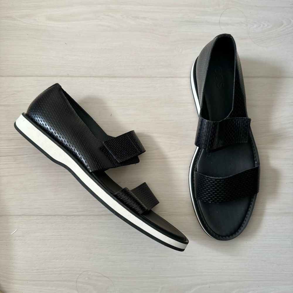 COS Perforated Sandals